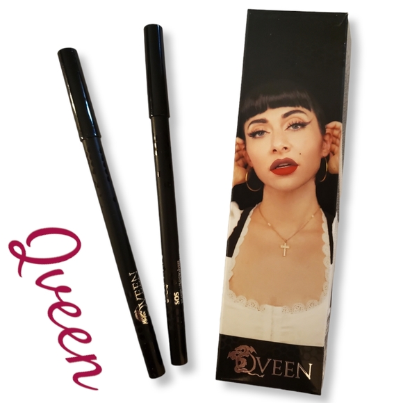 Qveen Beauty Partners In Crime Lip Duo Lip Liners in Spray Tan and SOS - Picture 3 of 4